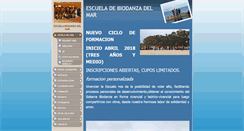 Desktop Screenshot of escueladebiodanzadelmar.com